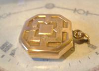 Antique Pocket Watch Chain Fob 1890s Victorian 10ct Rose Gold Filled Large Puffy Fob (7 of 8) Antique Pocket Watch Chain Fob 1890s Victorian 10ct Rose Gold Filled Large Puffy Fob (7 of 8)