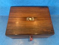William IV Rosewood Jewellery Box with Mother of Pearl Inlay (4 of 12) William IV Rosewood Jewellery Box with Mother of Pearl Inlay (4 of 12)