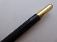 Italian Walking Stick Cane Solid 925 Silver Pommel Ebony Wood Shaft (7 of 8) Italian Walking Stick Cane Solid 925 Silver Pommel Ebony Wood Shaft (7 of 8)