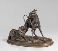 19th Century Group of a Whippet & Pekingese (2 of 8) 19th Century Group of a Whippet & Pekingese (2 of 8)