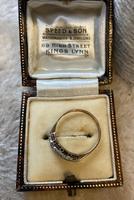 9ct. And Platinum 3 Stone Diamond Ring (3 of 4) 9ct. And Platinum 3 Stone Diamond Ring (3 of 4)