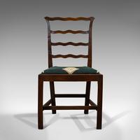 Pair of Antique Ladder Back Chairs, Irish, Mahogany, Side, Georgian c.1780 (3 of 11) Pair of Antique Ladder Back Chairs, Irish, Mahogany, Side, Georgian c.1780 (3 of 11)