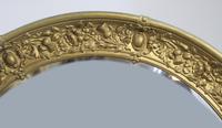 French 19th Century Gilt Brass 3ft Circular Mirror (3 of 6) French 19th Century Gilt Brass 3ft Circular Mirror (3 of 6)