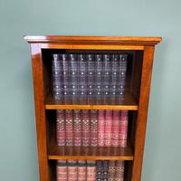 Tall Slim Victorian Mahogany Antique Open Bookcase (4 of 6) Tall Slim Victorian Mahogany Antique Open Bookcase (4 of 6)