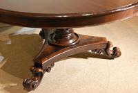William IV Large Circular Breakfast / Dining Table (5 of 8) William IV Large Circular Breakfast / Dining Table (5 of 8)
