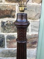 Pair of Antique Mahogany Floor Standard Lamps (3 of 7) Pair of Antique Mahogany Floor Standard Lamps (3 of 7)