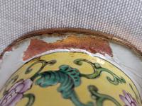 Antique Chinese Canton Enamel Planter / Pot Enamel on Copper Hand Painted (14 of 14) Antique Chinese Canton Enamel Planter / Pot Enamel on Copper Hand Painted (14 of 14)