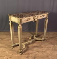 Italian Painted & Giltwood Console Table (7 of 11) Italian Painted & Giltwood Console Table (7 of 11)