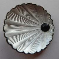 Silver & Enamel Norwegian Shell Brooch (9 of 9) Silver & Enamel Norwegian Shell Brooch (9 of 9)