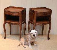 Pair of French Oak Bedside Cabinets (3 of 10) Pair of French Oak Bedside Cabinets (3 of 10)