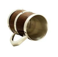 Antique Victorian Silver Plated & Oak Tankard c.1880 (5 of 8) Antique Victorian Silver Plated & Oak Tankard c.1880 (5 of 8)