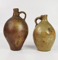Two Late 17th - Early 18th Century Bellarmines. (7 of 9) Two Late 17th - Early 18th Century Bellarmines. (7 of 9)