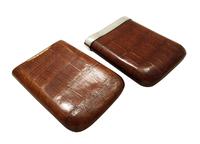 Antique Sterling Silver & Crocodile Leather Cigar Case 1911 (7 of 8) Antique Sterling Silver & Crocodile Leather Cigar Case 1911 (7 of 8)
