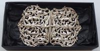 Large Victorian 1897 Hallmarked Solid Silver Nurses Belt Buckle (2 of 7) Large Victorian 1897 Hallmarked Solid Silver Nurses Belt Buckle (2 of 7)