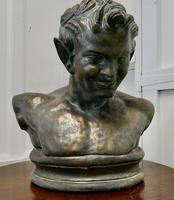 Bust of a Young Satyr in a Bronze Patina (6 of 7) Bust of a Young Satyr in a Bronze Patina (6 of 7)