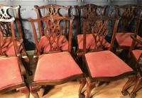Quality Set of Eight Chippendale Style Dining Chairs (3 of 15) Quality Set of Eight Chippendale Style Dining Chairs (3 of 15)