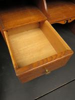 Antique Art Nouveau Black Writing Bureau Desk with Carvings, Lockable, Gothic (19 of 23) Antique Art Nouveau Black Writing Bureau Desk with Carvings, Lockable, Gothic (19 of 23)