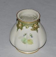 1908 - Royal Worcester - Hand Painted Ovoid Shaped Small Vase - Signed Cole (3 of 9) 1908 - Royal Worcester - Hand Painted Ovoid Shaped Small Vase - Signed Cole (3 of 9)