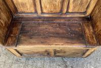 Antique Pine Panelled Box Settle (9 of 16) Antique Pine Panelled Box Settle (9 of 16)