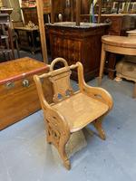 Victorian Oak Hall Chair (8 of 10) Victorian Oak Hall Chair (8 of 10)