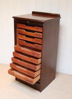 Mahogany Tambour Front Filing Cabinet (4 of 10) Mahogany Tambour Front Filing Cabinet (4 of 10)