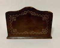 Antique Leather Desktop Letter Rack (9 of 11) Antique Leather Desktop Letter Rack (9 of 11)