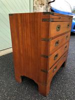 Brass Bound Mahogany Military Campaign Chest (2 of 8) Brass Bound Mahogany Military Campaign Chest (2 of 8)
