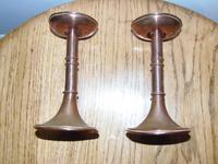 Pair of Copper Arts & Crafts Candlesticks (7 of 8) Pair of Copper Arts & Crafts Candlesticks (7 of 8)