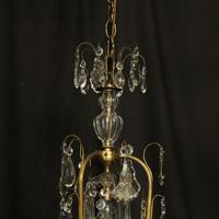 French Gilded & Crystal Birdcage 7 Light Antique Chandelier (9 of 10) French Gilded & Crystal Birdcage 7 Light Antique Chandelier (9 of 10)
