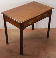 1880's Mahogany Side Table with Drawer (3 of 4) 1880's Mahogany Side Table with Drawer (3 of 4)