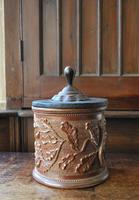 Antique French Stoneware Tobacco Jar (3 of 7) Antique French Stoneware Tobacco Jar (3 of 7)