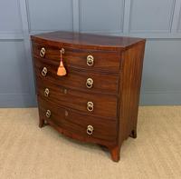 Regency Mahogany Bow Fronted Chest of Drawers (10 of 14) Regency Mahogany Bow Fronted Chest of Drawers (10 of 14)