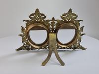 Stunning 19th Century 'Lovegrove & Flint' Double Brass & Turquoise Enamel Frame (3 of 8) Stunning 19th Century 'Lovegrove & Flint' Double Brass & Turquoise Enamel Frame (3 of 8)