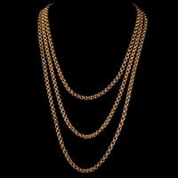 Antique Victorian Sautoir Chain 15ct Gold c.1900 (6 of 6) Antique Victorian Sautoir Chain 15ct Gold c.1900 (6 of 6)