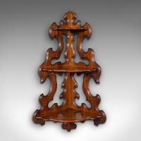 Antique 3 Tier Hanging Whatnot, English, Rosewood, Corner Wall Shelf, Victorian (2 of 12) Antique 3 Tier Hanging Whatnot, English, Rosewood, Corner Wall Shelf, Victorian (2 of 12)