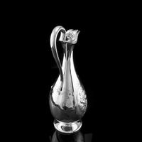 Antique Victorian Solid Silver Claret Jug / Wine Ewer - Elkington 1864 (6 of 16) Antique Victorian Solid Silver Claret Jug / Wine Ewer - Elkington 1864 (6 of 16)