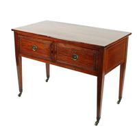 Edwardian Two Drawer Side Table (4 of 5) Edwardian Two Drawer Side Table (4 of 5)