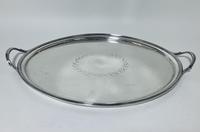 Large Antique Georgian 18th Century Solid Sterling Silver Twin Handled Tray (4 of 15) Large Antique Georgian 18th Century Solid Sterling Silver Twin Handled Tray (4 of 15)