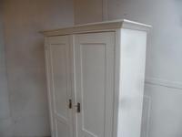 Victorian Antique / Old Pine 2 Door 1 Piece Painted Child's Wardrobe (2 of 10) Victorian Antique / Old Pine 2 Door 1 Piece Painted Child's Wardrobe (2 of 10)