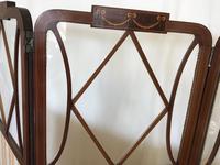 Edwardian Inlaid Mahogany Screen (10 of 13) Edwardian Inlaid Mahogany Screen (10 of 13)