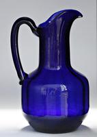 Edwardian Bristol Blue Water Jug (6 of 6) Edwardian Bristol Blue Water Jug (6 of 6)