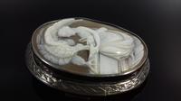 Antique Victorian Large Silver Carved Cameo Shell Large Brooch (6 of 12) Antique Victorian Large Silver Carved Cameo Shell Large Brooch (6 of 12)