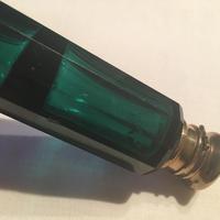 Victorian Green Glass Double Scent Bottle (5 of 5) Victorian Green Glass Double Scent Bottle (5 of 5)