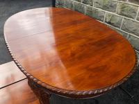 Antique Mahogany 9ft Wind Out Extending Dining Table (3 of 14) Antique Mahogany 9ft Wind Out Extending Dining Table (3 of 14)