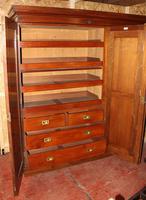 1920s Large 3 Door Mirrored Mahogany Maple and Co Wardrobe (6 of 8) 1920s Large 3 Door Mirrored Mahogany Maple and Co Wardrobe (6 of 8)