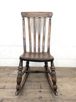 Antique Ash & Elm Rocking Chair (5 of 7) Antique Ash & Elm Rocking Chair (5 of 7)