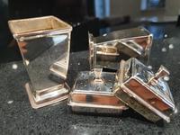 Stunning Art Deco HM Sterling Silver Cruets c1934 (6 of 12) Stunning Art Deco HM Sterling Silver Cruets c1934 (6 of 12)