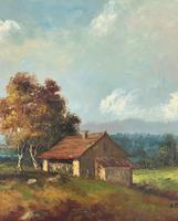 Large Fabulous Early 1900s British Farming Impressionist Landscape Oil Painting (8 of 13) Large Fabulous Early 1900s British Farming Impressionist Landscape Oil Painting (8 of 13)