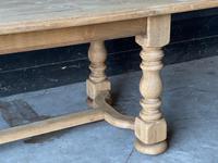 French Bleached Oak Refectory Farmhouse Dining Table (8 of 26) French Bleached Oak Refectory Farmhouse Dining Table (8 of 26)