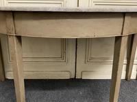 Pair of Georgian Painted Demi Lune Console Tables (12 of 22) Pair of Georgian Painted Demi Lune Console Tables (12 of 22)